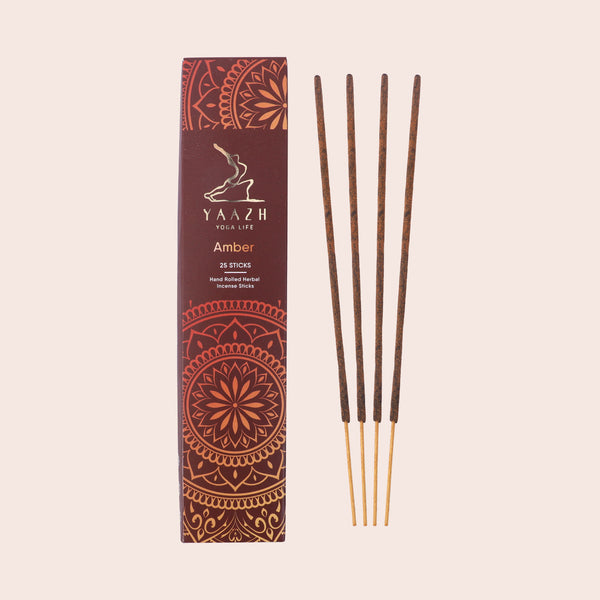 Amber Natural Incense Sticks