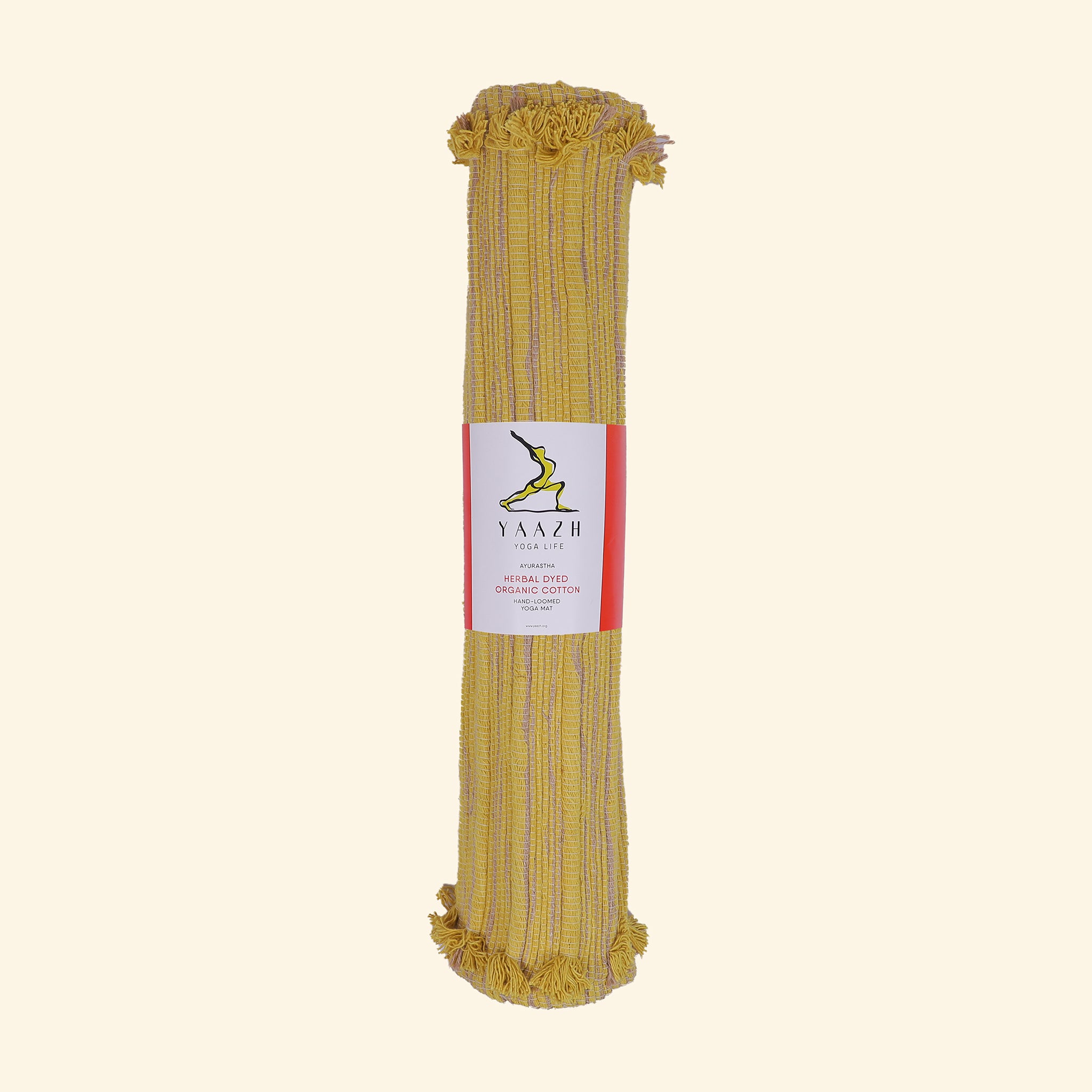 Ayurastha - Herbal Dyed Organic Cotton Yoga Mat