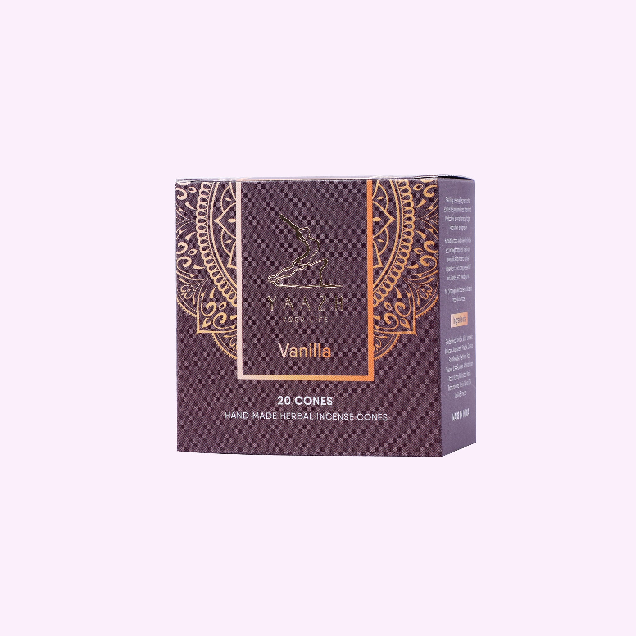 Vanilla Natural Incense Cone