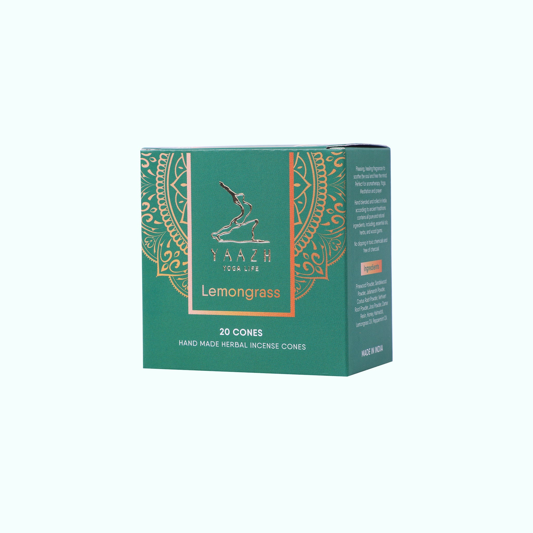 Lemongrass Natural Incense Cone