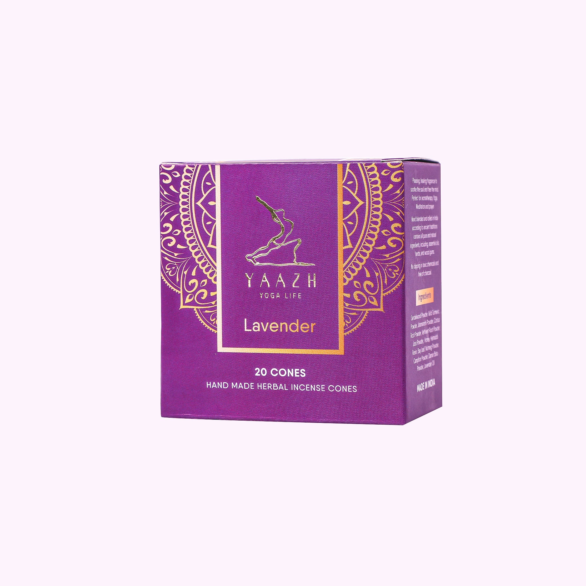 Lavender Natural Incense Cone